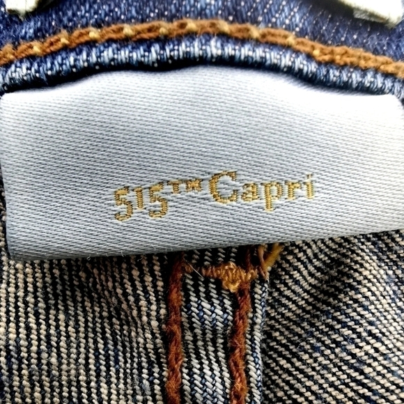 Levi's 515 Women's 6 Blue Capris Red Tag Jeans - Picture 10 of 16